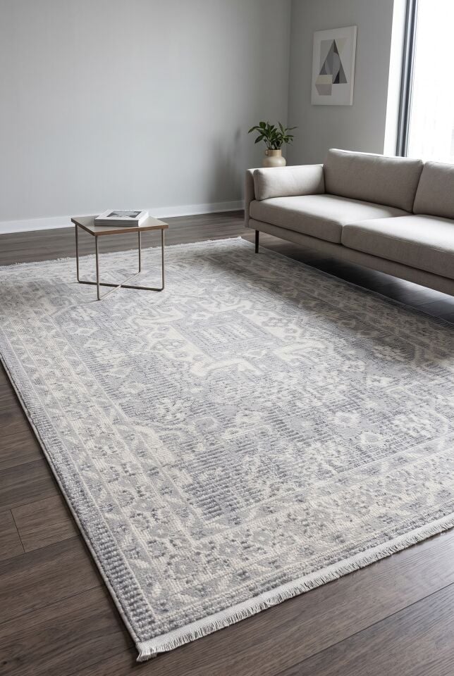Rio Halı C3014A İskandinav Tarzı Modern Dokuma Halı Oturma Odası Salon Mutfak Koridor Çocuk Odası Halısı