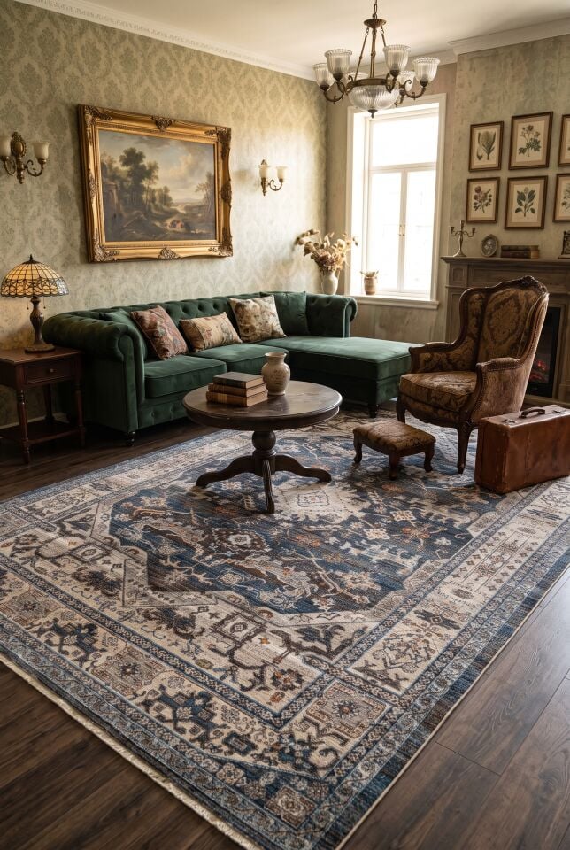 DİSCOVERY HALI 1438A MAVİ