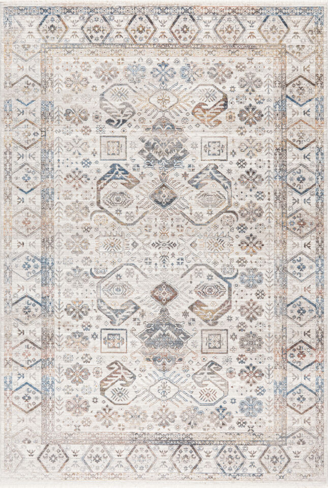 DİSCOVERY HALI 1500A Vintage Ve Zamansız Tasarımı İle Discovery Halı Mavi Renginde Halı Oturma Odası Salon Yatak Odası Mutfak Koridor Halısı