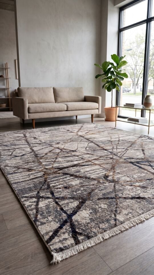 DİSCOVERY HALI 1532A  KAHVE