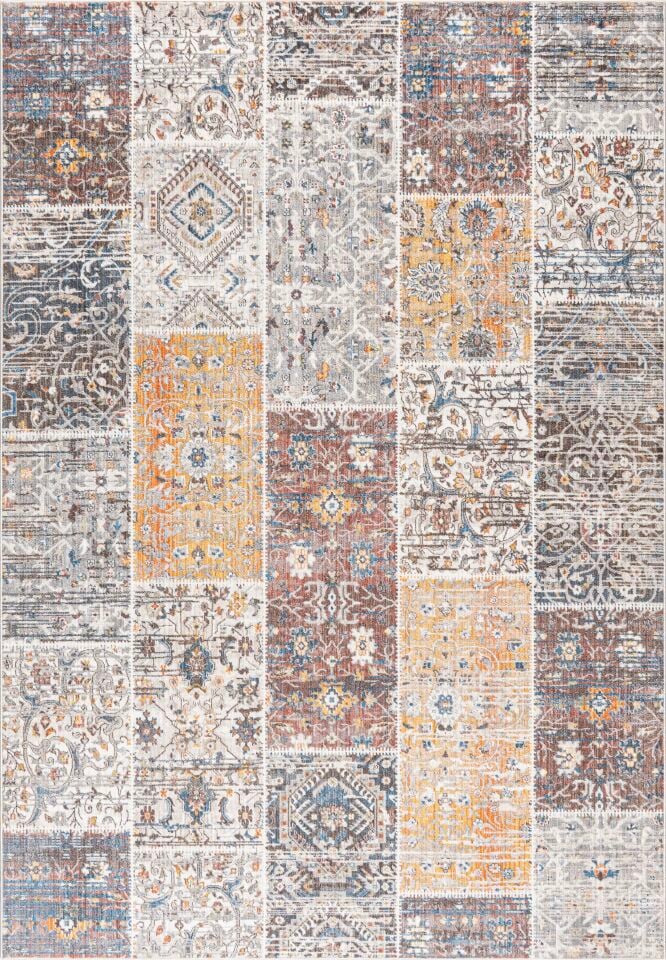 DİSCOVERY HALI 1586A KAHVE SARI