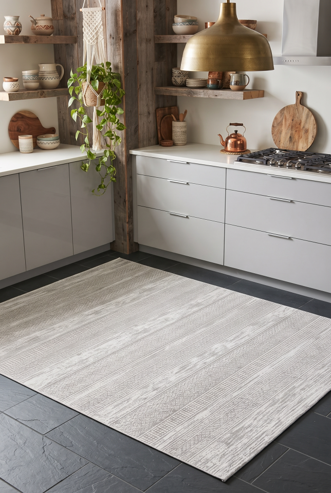 TALYA HALI 51551A GRİ