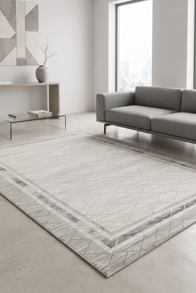 TALYA HALI 51570A GRİ