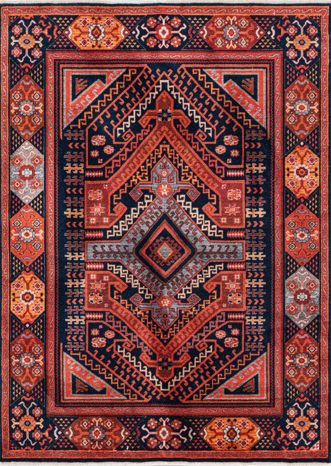 DİSCOVERY HALI 1698A  Vintage Ve Zamansız Tasarımı İle Discovery Halı Bordo Renginde Halı Oturma Odası Salon Yatak Odası Mutfak Koridor Halısı