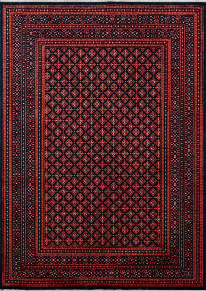 DİSCOVERY HALI 1705A BORDO LACİVERT