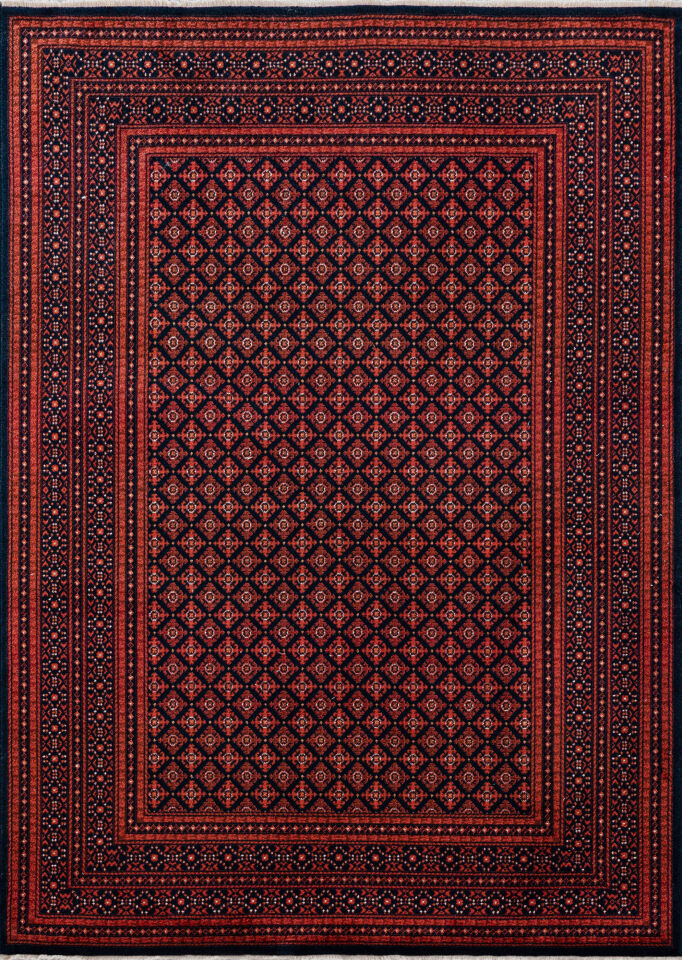 DİSCOVERY HALI 1705A Vintage Ve Zamansız Tasarımı İle Discovery Halı Bordo Lacivert Renginde Halı Oturma Odası Salon Yatak Odası Mutfak Koridor Halısı