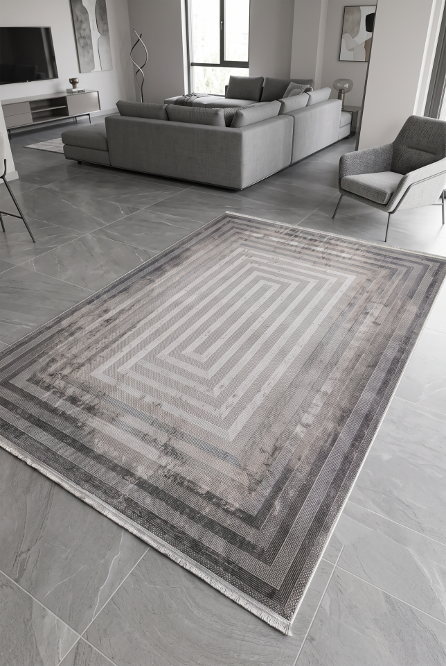 MODA HALI 31660A GRİ