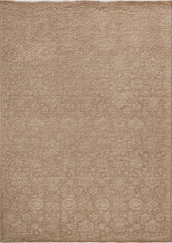 PASTELİZE HALI A705F Modern Vintage Tarzı Kahve Halı Oturma Odası Salon Yatak Odası Mutfak Koridor Halısı Tozumaz Kahve