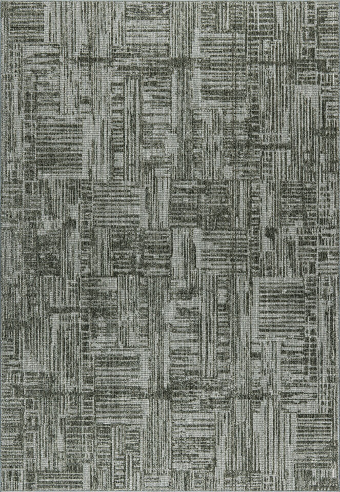 COUNTRY HALI 7300A Geometrik Dokulu İskandinav Tarzı Yeşil  Halı Oturma Odası Salon Yatak Odası Mutfak Koridor Halısı