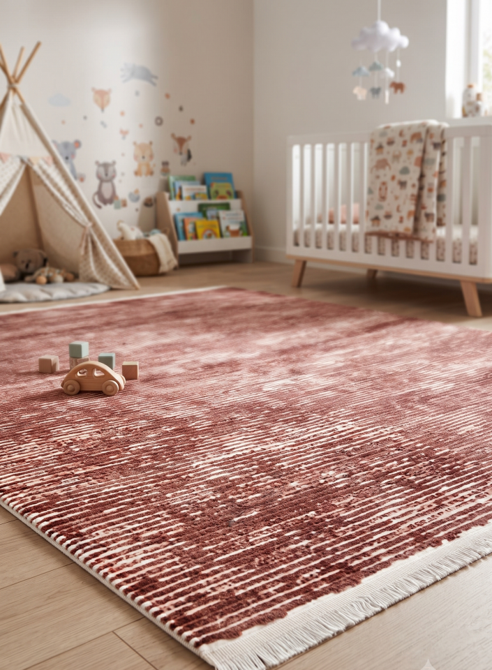 MERCAN HALI 9363A PEMBE