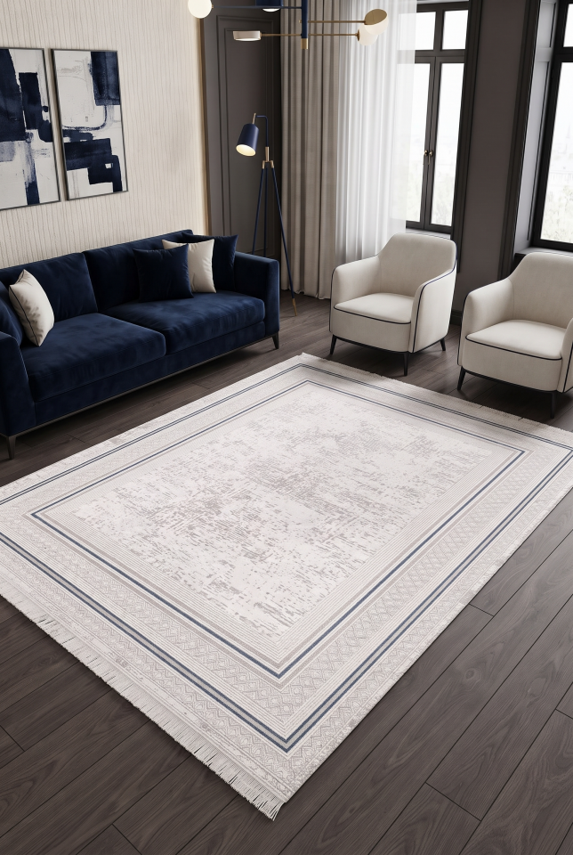 ZENA HALI 404A LACİVERT