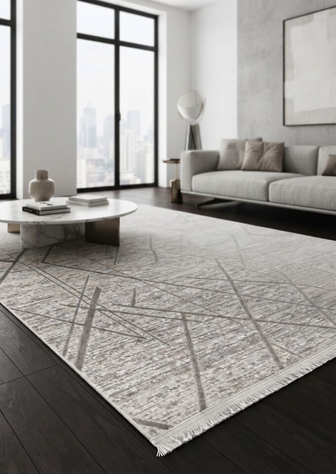 ZENA HALI 579A GRİ