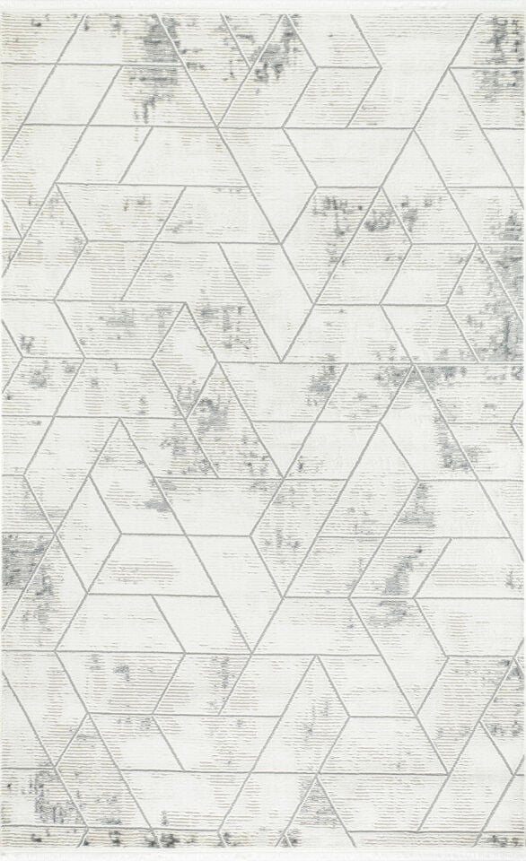 SARES HALI 6889A KREM GRİ