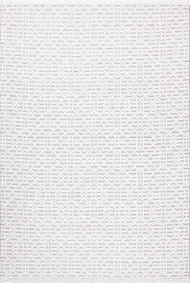 ZENA HALI 419A Modern Ve Klasik Tarzda Dokuma White Halı Oturma Odası Salon Yatak Odası Mutfak Koridor Halısı