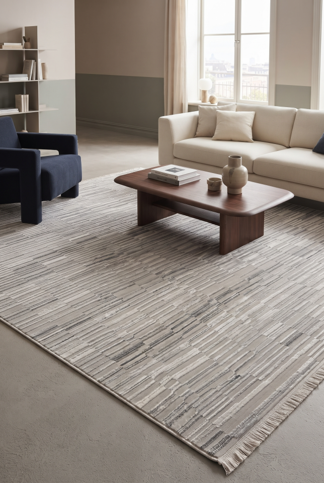 OCEAN HALI 30791A GRİ